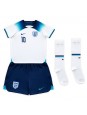 Billige England Raheem Sterling #10 Hjemmedraktsett Barn VM 2022 Kortermet (+ Korte bukser)